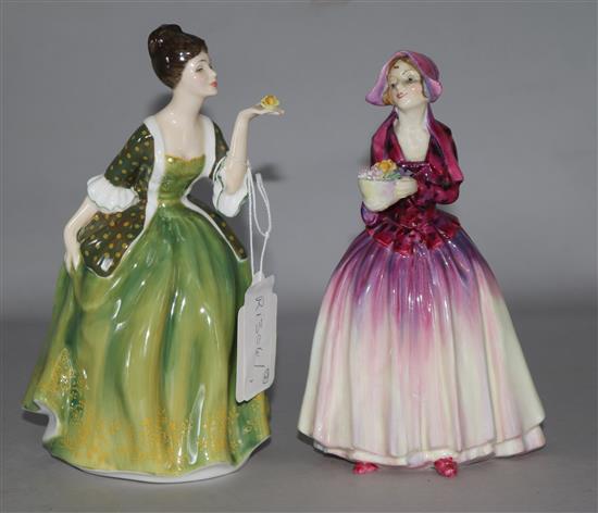 Two Royal Doulton figures